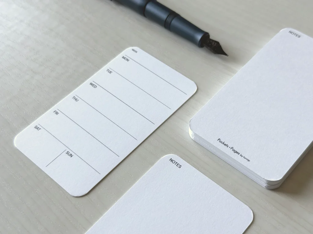 Planner Cards for Casual Planners and Writers